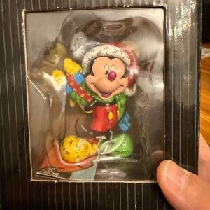 New Mickey Mouse Britto Christmas figurine